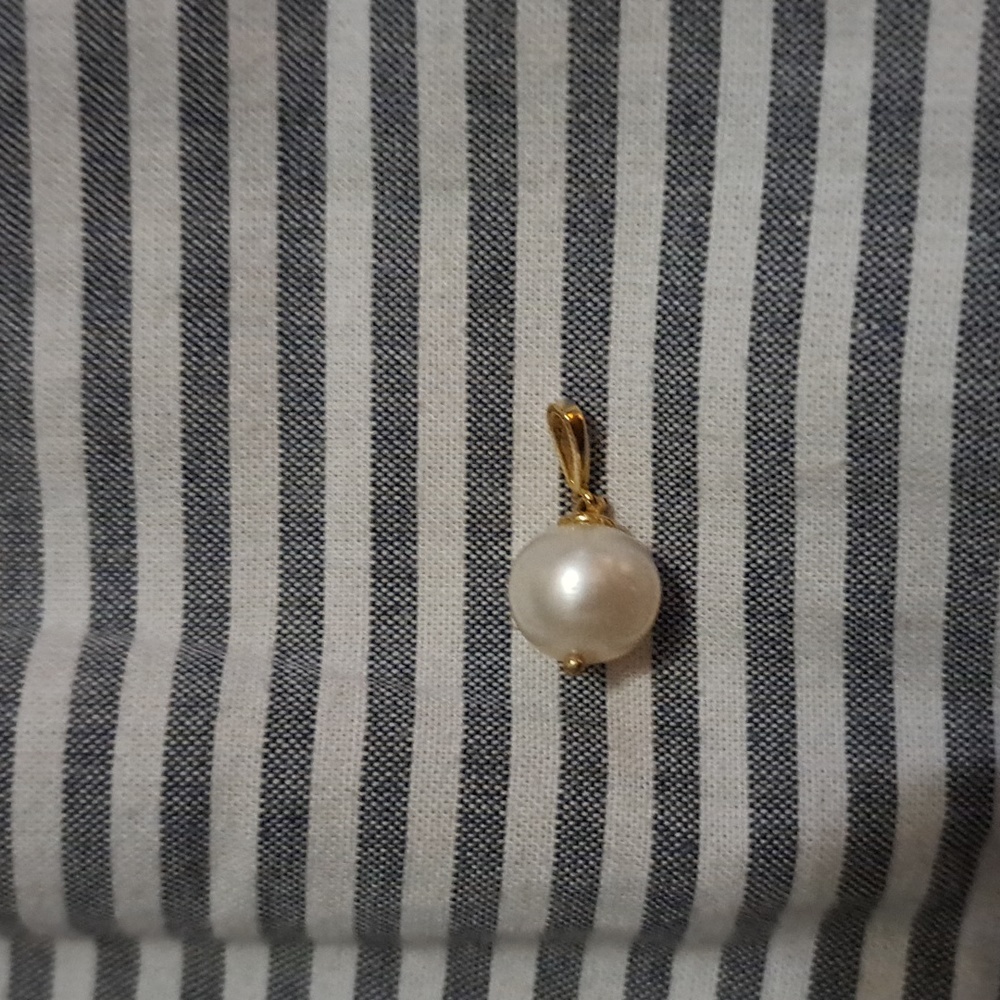 BabyGold 14k Pearl Charm